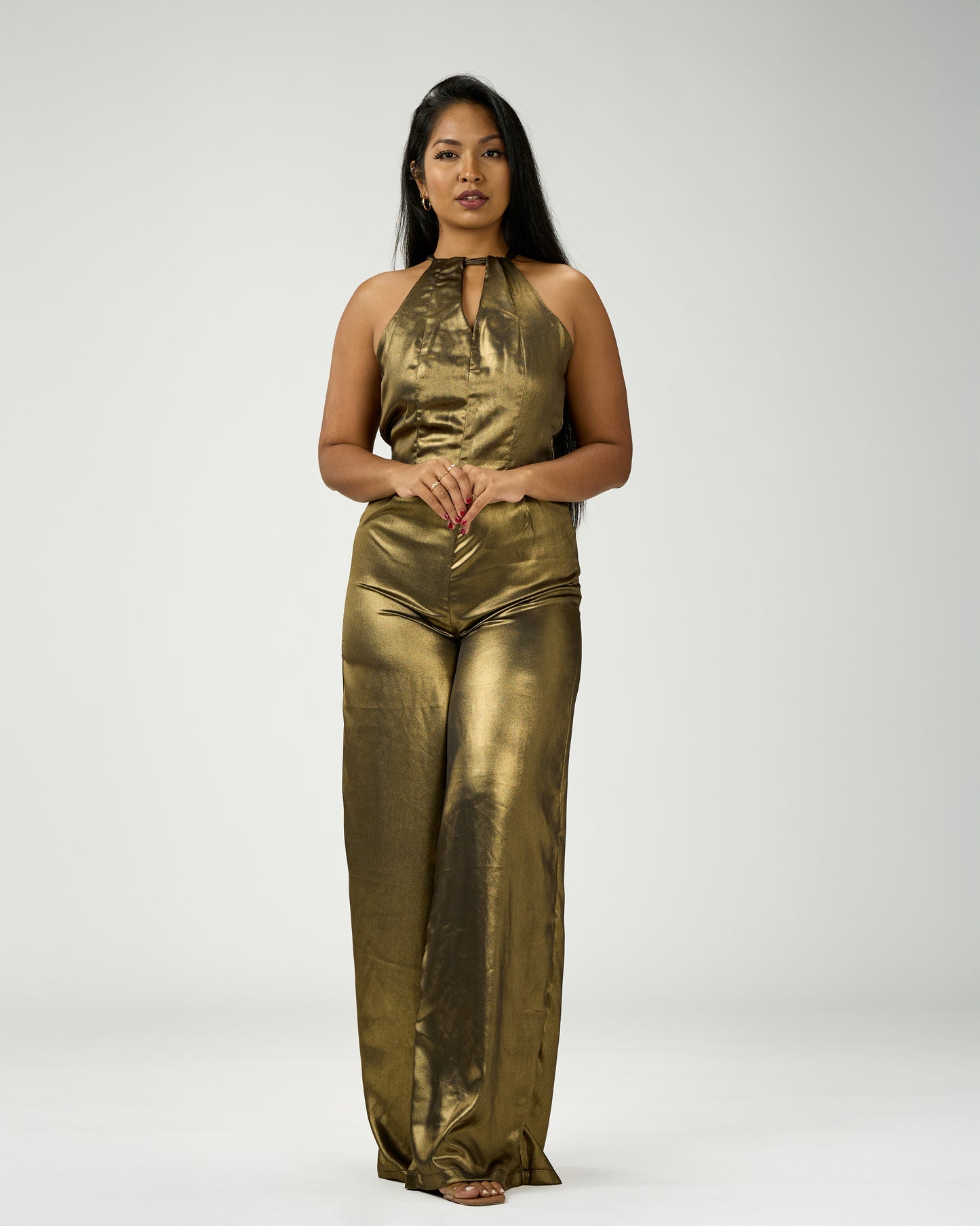 GABRIELA WIDE LEG JUMPSUIT (CLOSE BACK)