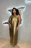 ADRIANA ONE SHOULDER KAFTAN MAXI