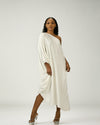 ADRIANA ONE SHOULDER KAFTAN MIDI