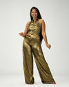 GABRIELA WIDE LEG JUMPSUIT (CLOSE BACK)