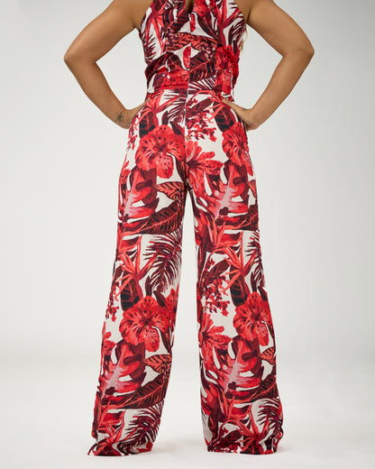 GABRIELA WIDE LEG JUMPSUIT (CLOSE BACK)