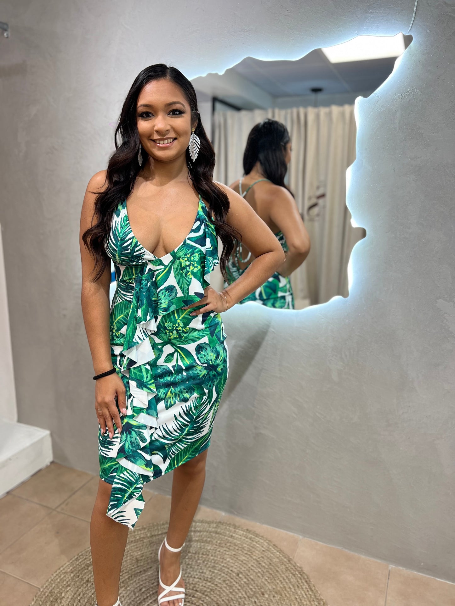 KINGSTON MINI RUFFLES DRESS