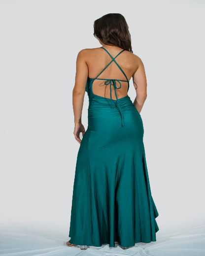 Kingston Dress Hunter Green SPU-023 4