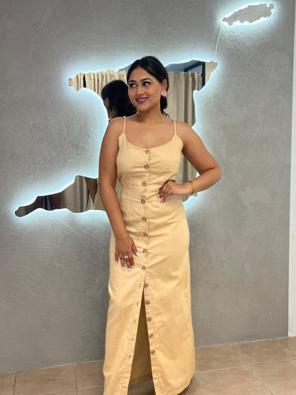 MARGARITA MAXI DRESS LINEN