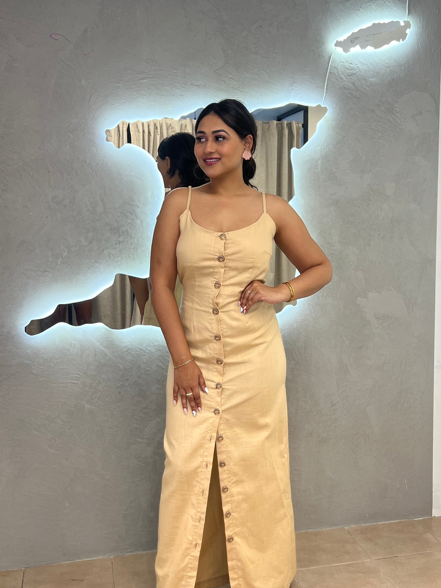 MARGARITA MAXI DRESS LINEN