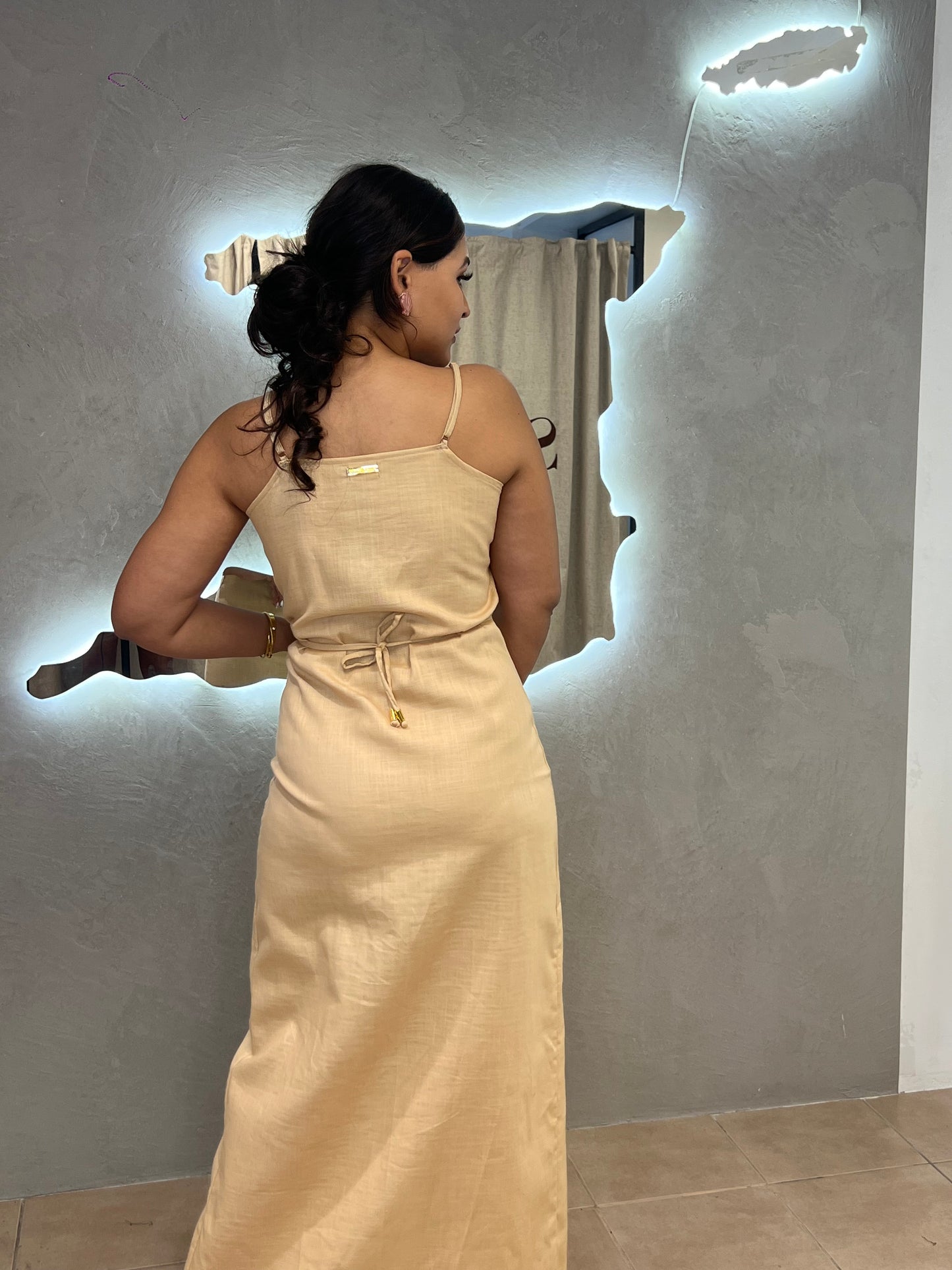 MARGARITA MAXI DRESS LINEN