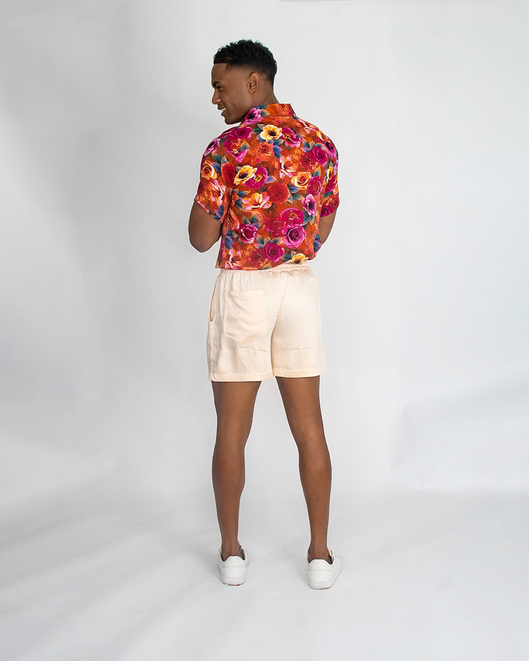 MENS SHIRT PP-001 _ MENS SHORTS PP-033 BACK