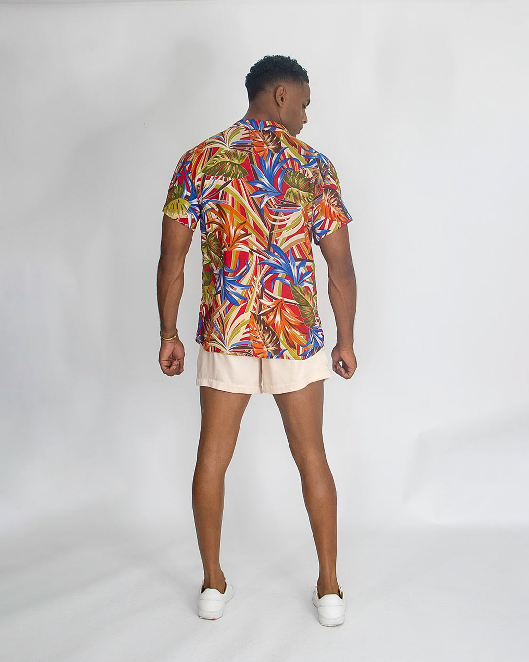 MENS SHIRT PP-005 _ MENS SHORTS PP-033 BACK