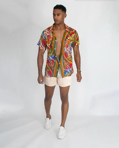 MENS SHIRT PP-005 _ MENS SHORTS PP-033 FRONT 2