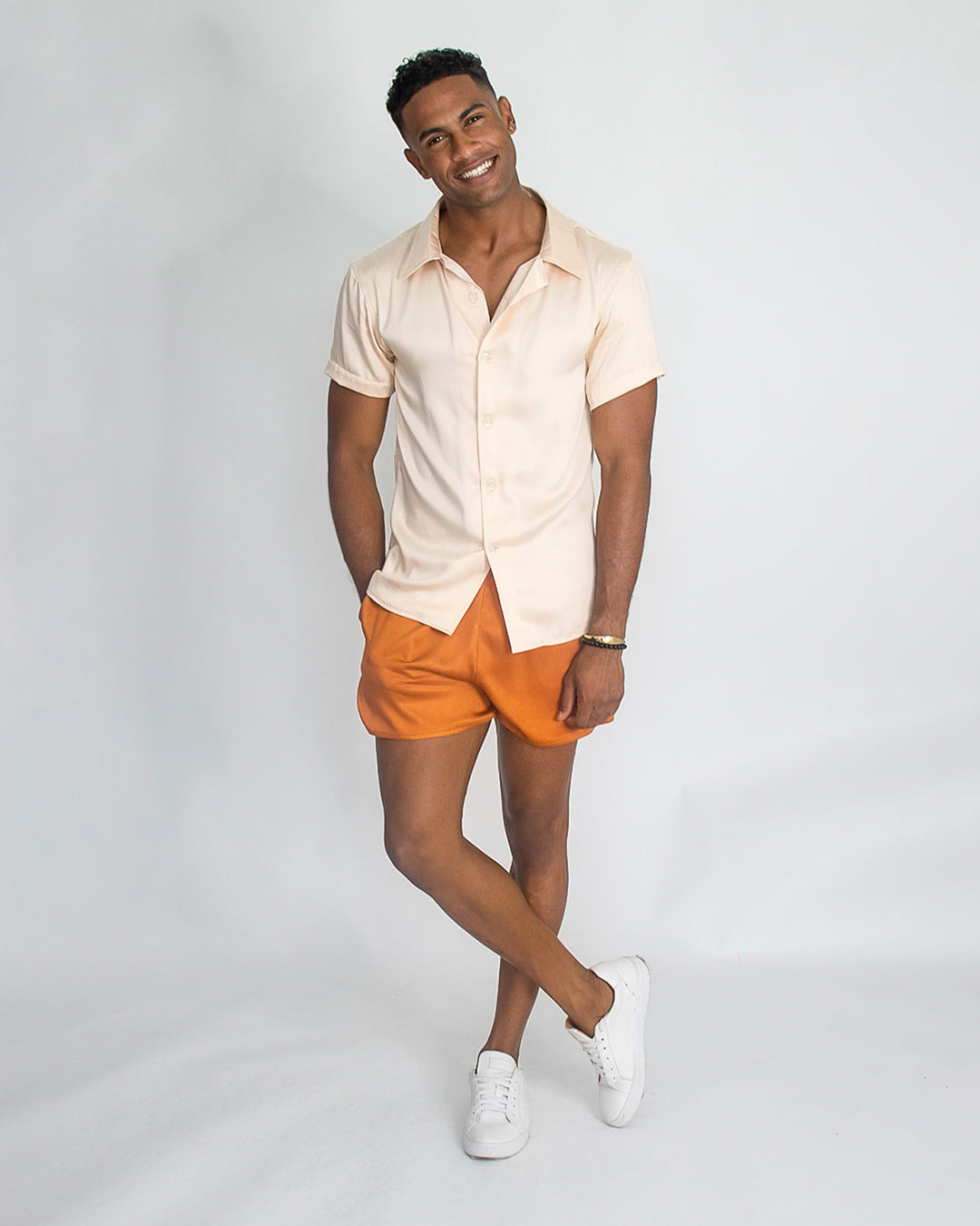 MENS SHIRT PP-033 _ SHORTS PP-032 FRONT 1