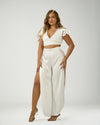 ANDREA SIDE SLIT PANTS