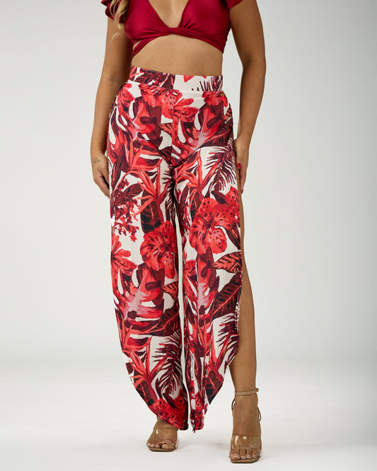 ANDREA SIDE SLIT PANTS