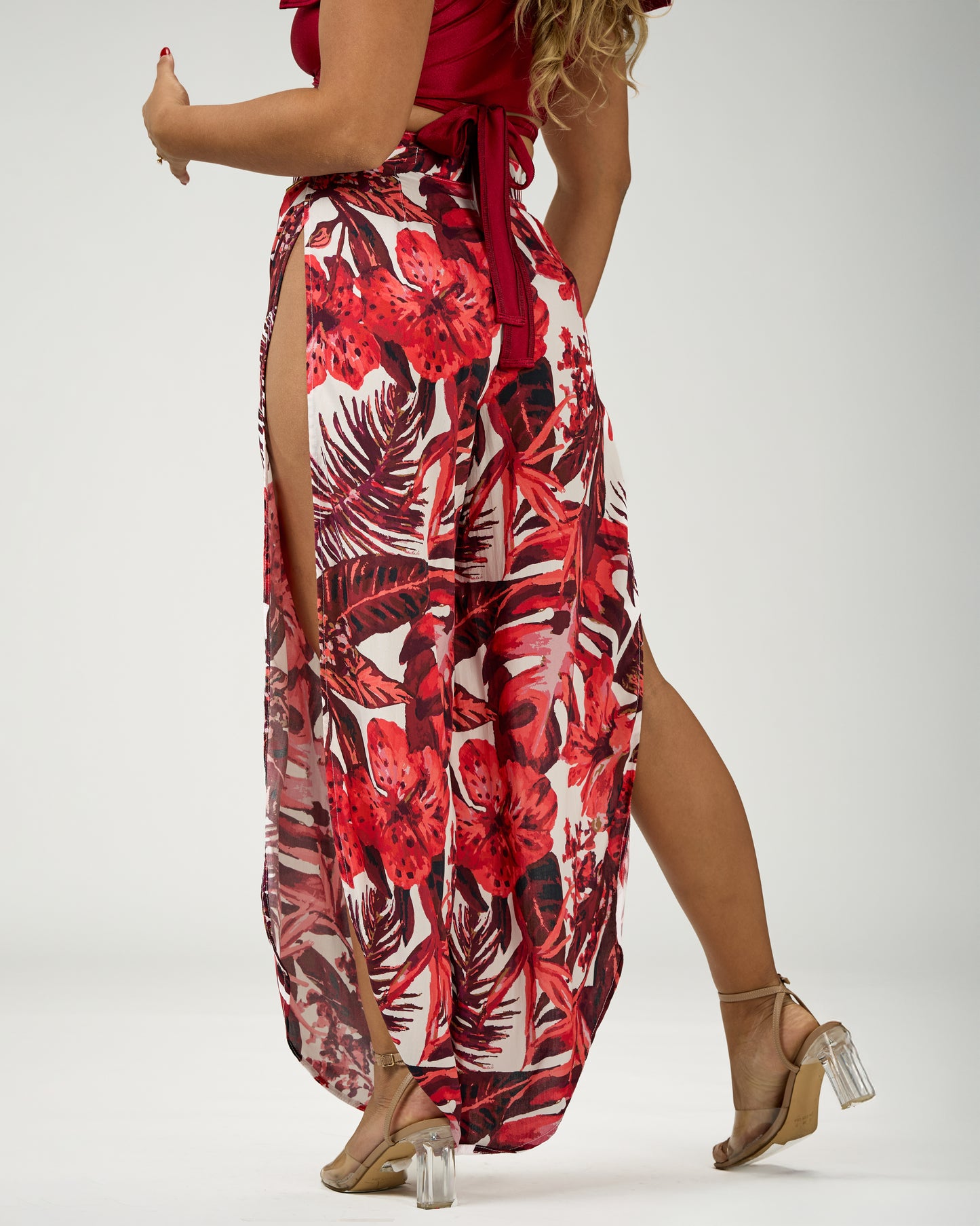 ANDREA SIDE SLIT PANTS