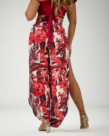 ANDREA SIDE SLIT PANTS
