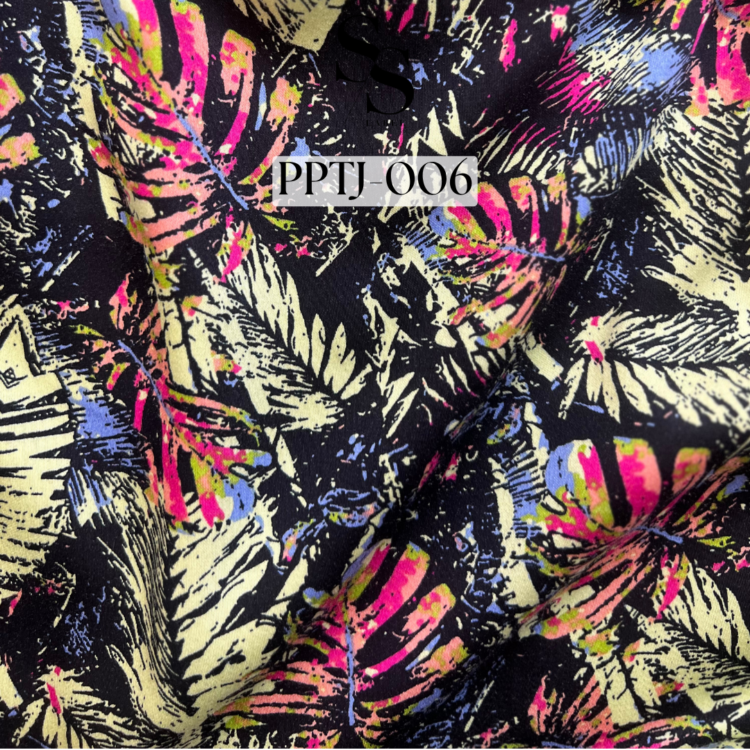 FABRIC - TEMPORARY PRINTS - PPT (non-stretchy)
