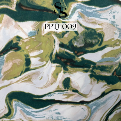 FABRIC XMAS PRINTS- FLOWY