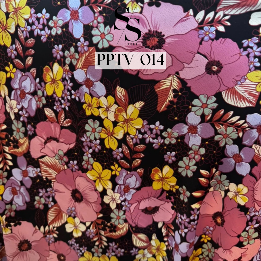 FABRIC - TEMPORARY PRINTS - PPT (non-stretchy)