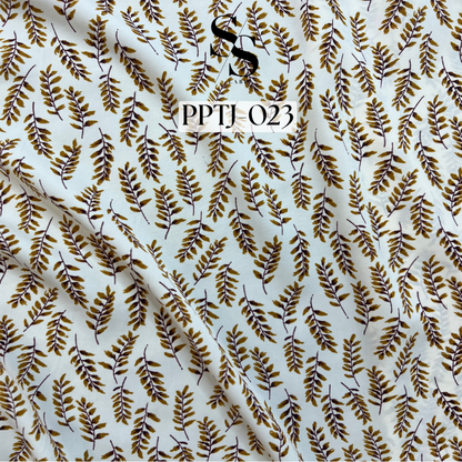 FABRIC - TEMPORARY PRINTS - PPT (non-stretchy)