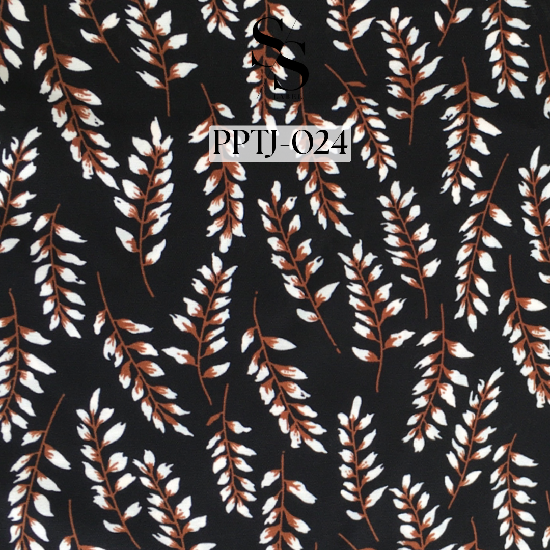 FABRIC - TEMPORARY PRINTS - PPT (non-stretchy)