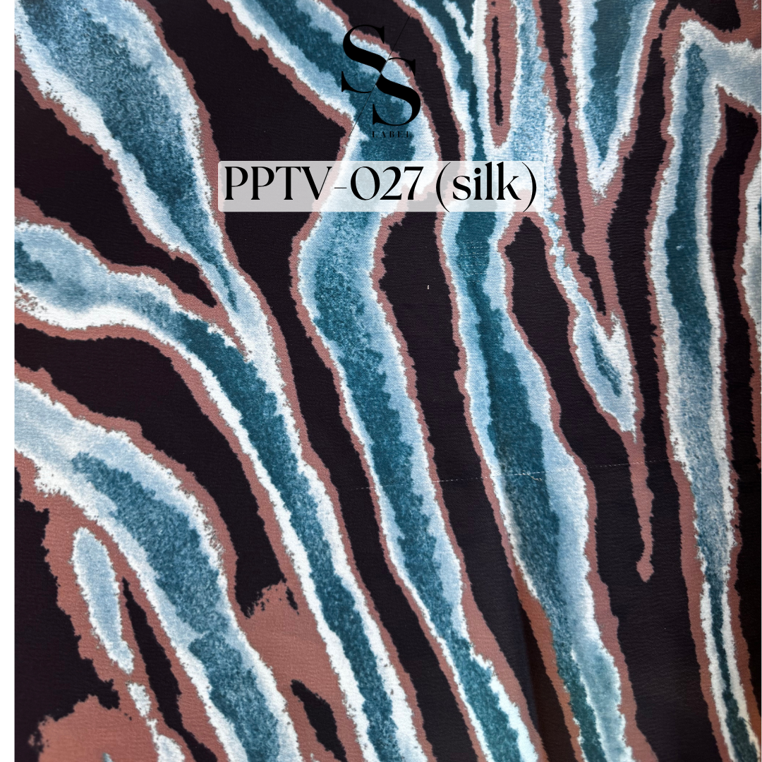 FABRIC - TEMPORARY PRINTS - PPT (non-stretchy)