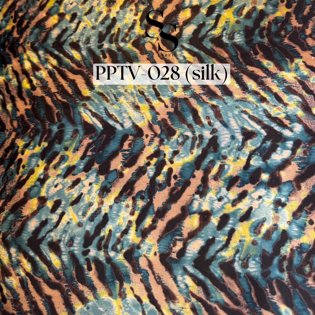 FABRIC - TEMPORARY PRINTS - PPT (non-stretchy)