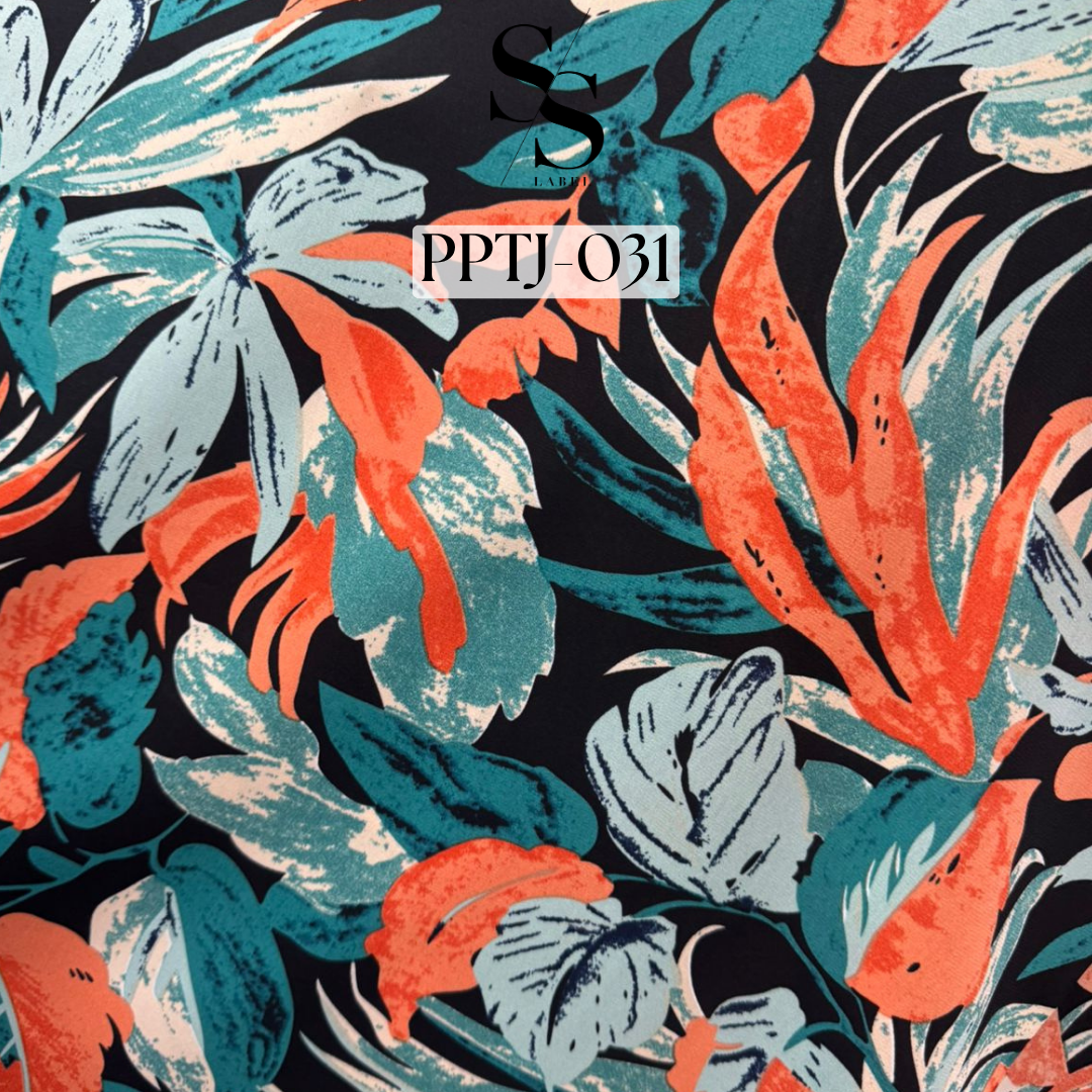 FABRIC - TEMPORARY PRINTS - PPT (non-stretchy)