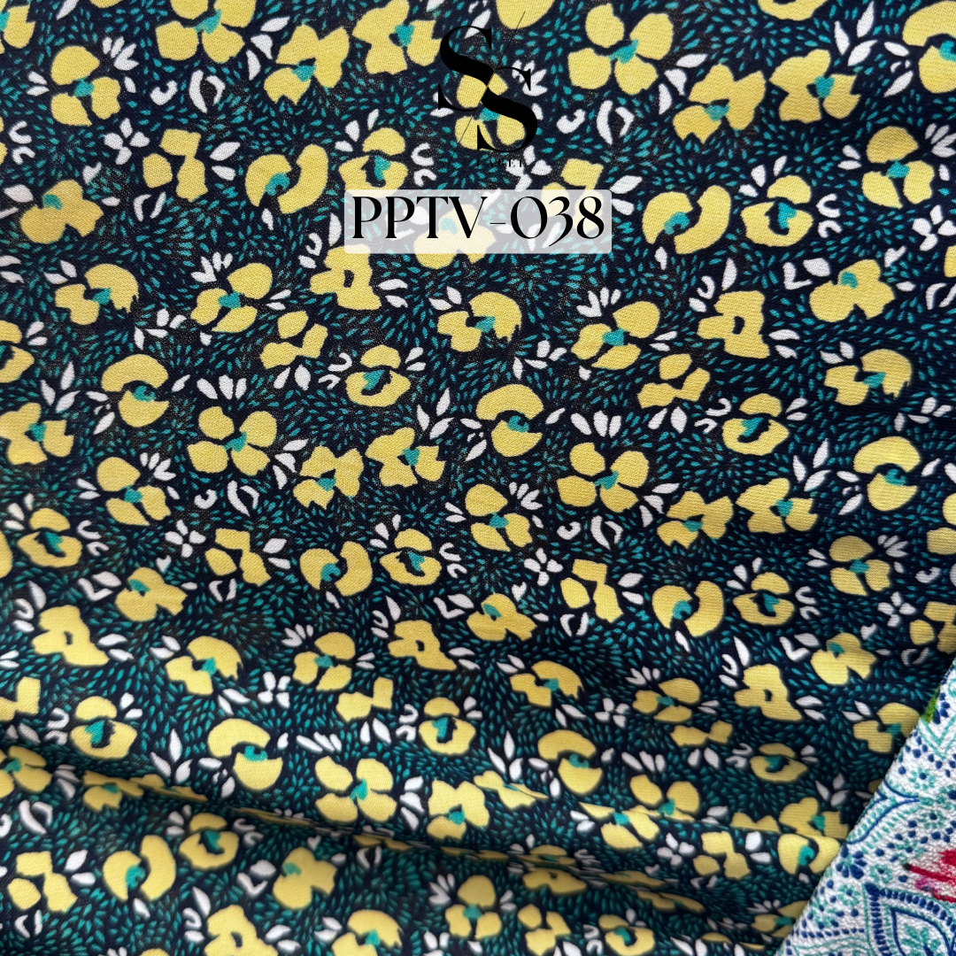FABRIC - TEMPORARY PRINTS - PPT (non-stretchy)