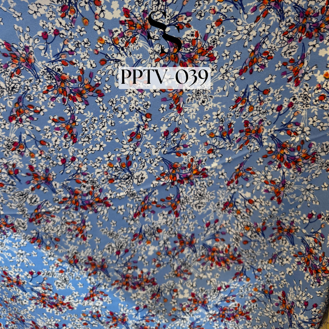 FABRIC - TEMPORARY PRINTS - PPT (non-stretchy)