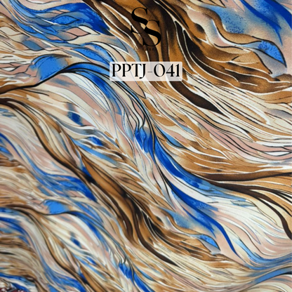 FABRIC - TEMPORARY PRINTS - PPT (non-stretchy)