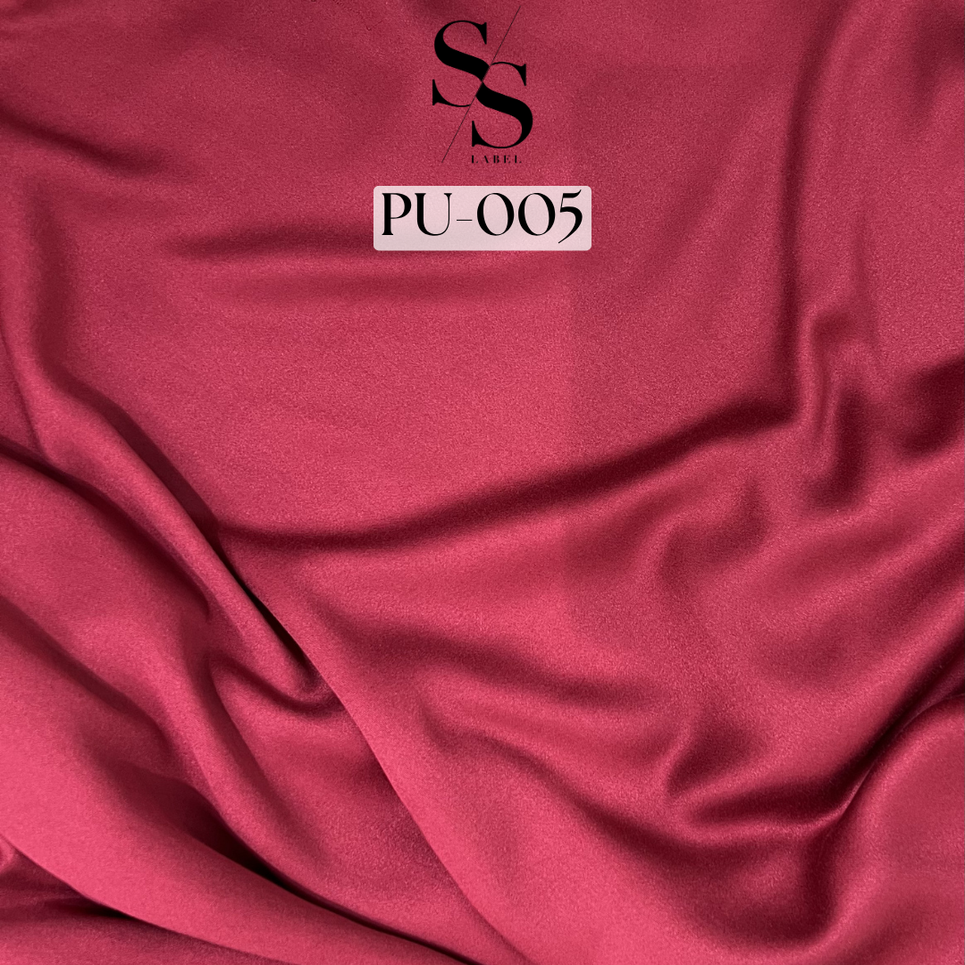 SATIN RAYON SOLIDS - (non-stretchy)