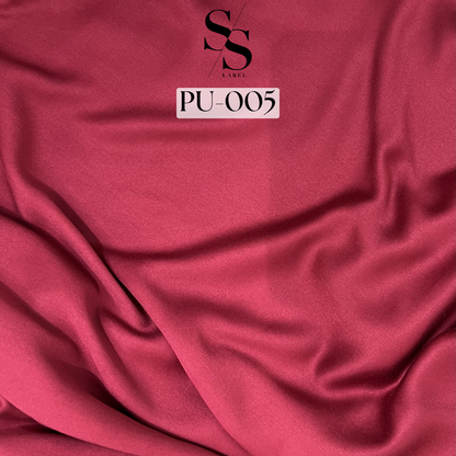 SATIN RAYON SOLIDS - (non-stretchy)