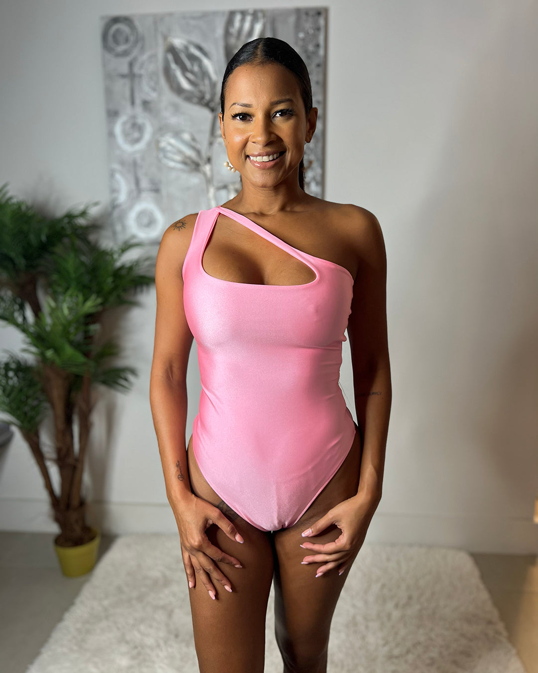 SOLANGE BODYSUIT BABY PINK SPU-002