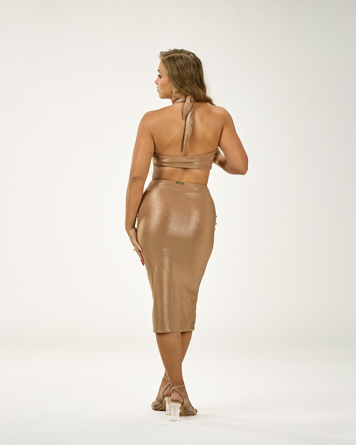 DEL MAR MIDI SKIRT