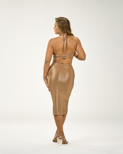 DEL MAR MIDI SKIRT