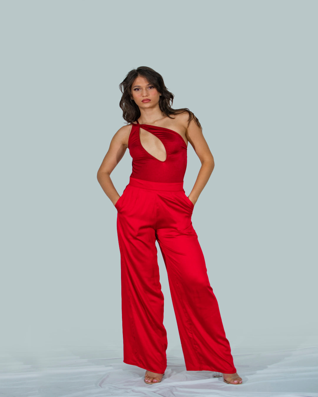 Siule Bodysuit Tomato Red SPU-015 X Ivana Red PU-005 1